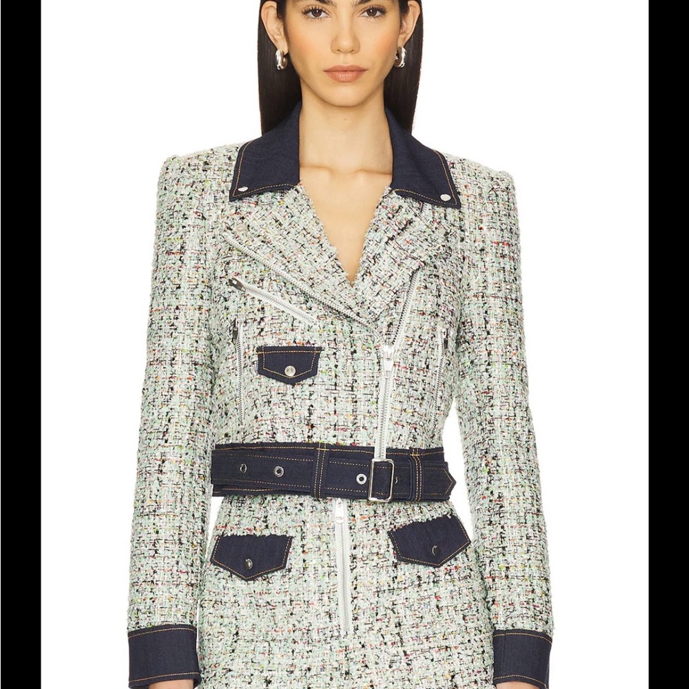 Cinq a Sept Anya Boucle
Zoe Jacket in Patina...